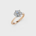 IGI 2.00ct Lab Grown Diamond Solitaire Engagement Ring - The Montpellier Classic 6 Claw