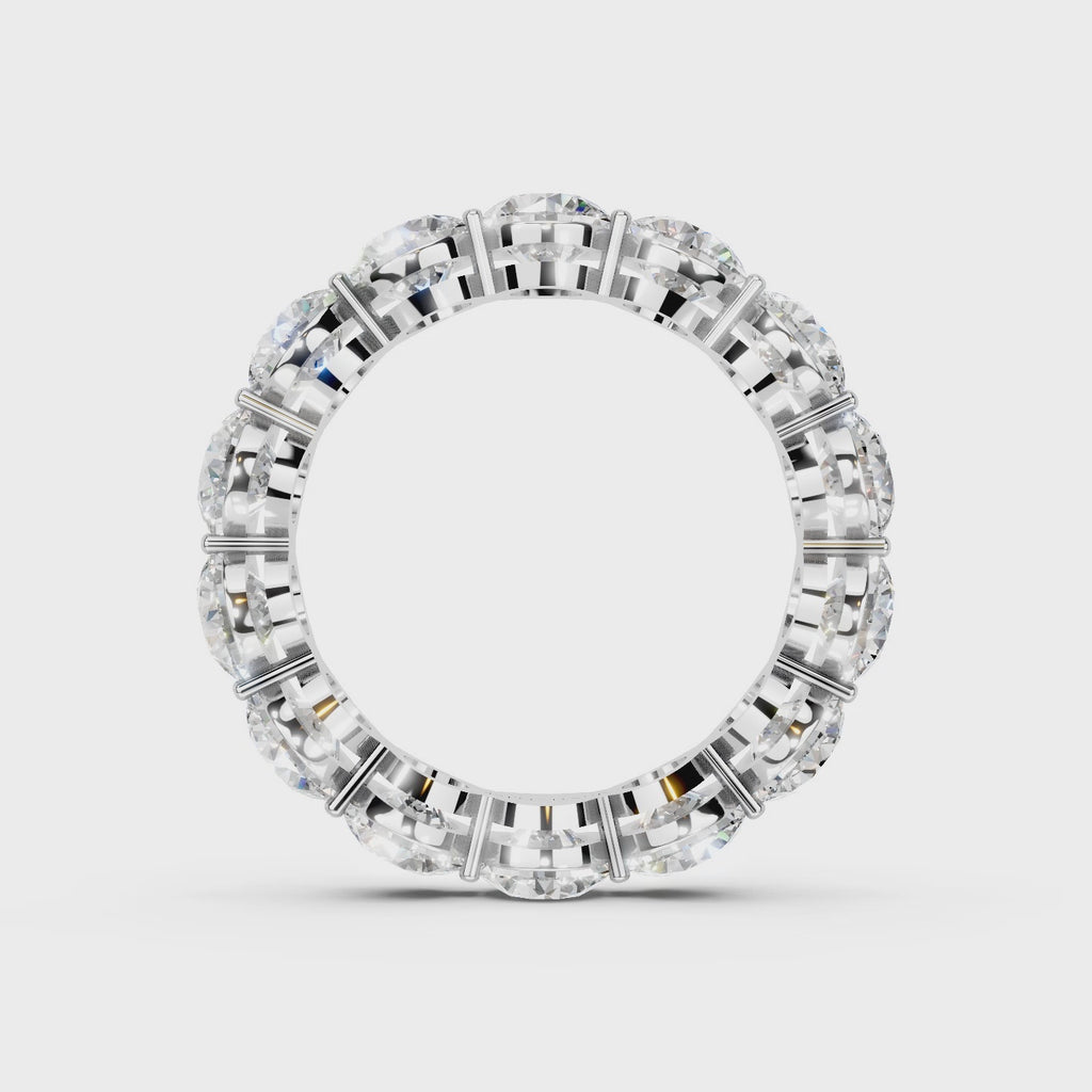 The Full Monty 5.50ct Lab Diamond Grown Eternity Ring Platinum or 18ct Gold