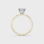 IGI 1.50ct Lab Grown Oval Diamond Solitaire Engagement Ring Platinum or 18ct Gold - The Montpellier Classic Oval