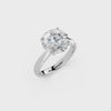 IGI 3.00ct Lab Grown Diamond Solitaire Engagement Ring - The Montpellier Tulip