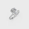 IGI 3.00ct Lab Grown Oval Diamond Solitaire Engagement Ring Platinum or 18ct Gold - The Montpellier Classic Oval