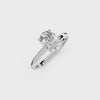 IGI 1.00ct Lab Grown Oval Diamond Solitaire Engagement Ring Platinum or 18ct Gold - The Montpellier Classic Oval