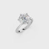 IGI 3.00ct Lab Grown Diamond Solitaire Engagement Ring - The Montpellier Classic 6 Claw