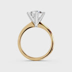 IGI 3.00ct Lab Grown Diamond Solitaire Engagement Ring - The Montpellier Classic 6 Claw