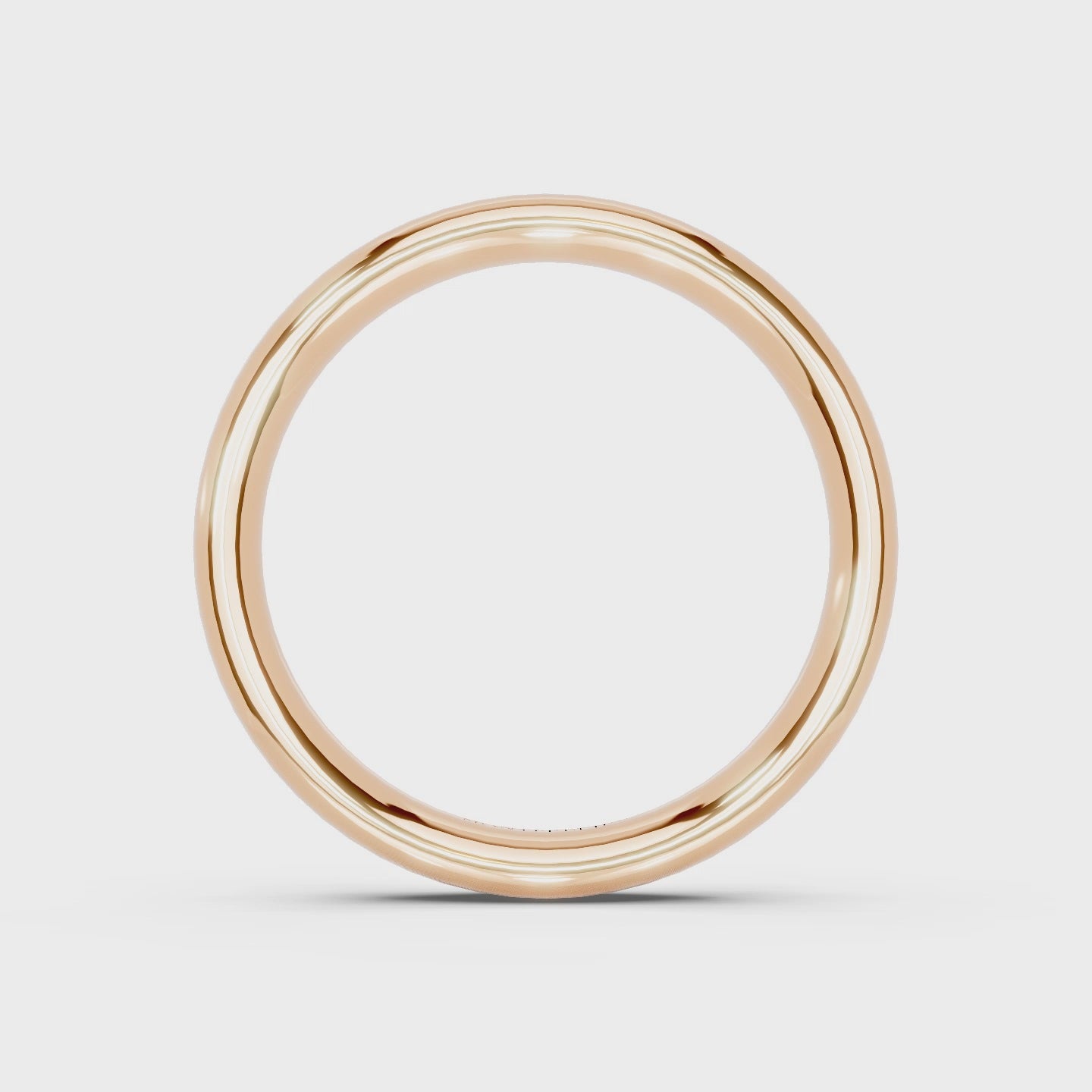 4.0mm Montpellier Fibonacci Wedding Band Platinum or 18ct Gold