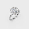 IGI 3.00ct Lab Grown Round Bezel Set Diamond Solitaire Engagement Ring Platinum or 18ct Gold