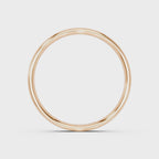 2.0mm Montpellier Fibonacci Wedding Band Platinum or 18ct Gold