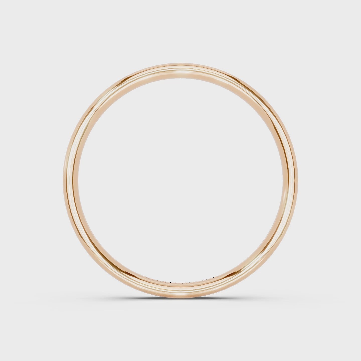 2.0mm Montpellier Fibonacci Wedding Band Platinum or 18ct Gold