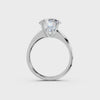 IGI 3.00ct Lab Grown Diamond Solitaire Engagement Ring - The Montpellier Tulip