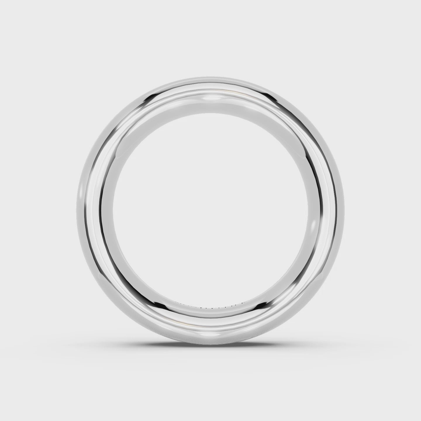 5.0mm Montpellier Fibonacci Wedding Band Platinum or 18ct Gold