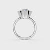 IGI 5.00ct Lab Grown Round Bezel Set Diamond Solitaire Engagement Ring Platinum or 18ct Gold