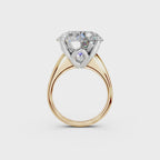 IGI 10.00ct Lab Grown Diamond Solitaire Engagement Ring - The Montpellier Tulip