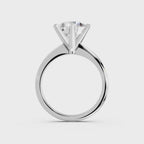 IGI 3.00ct Lab Grown Diamond Solitaire Engagement Ring - The Montpellier Classic 6 Claw
