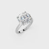 IGI 5.00ct Lab Grown Diamond Solitaire Engagement Ring - The Montpellier Tulip