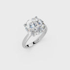 IGI 5.00ct Lab Grown Diamond Solitaire Engagement Ring - The Montpellier Tulip