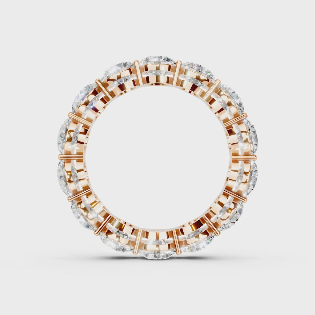 The Full Monty 5.50ct Lab Diamond Grown Eternity Ring Platinum or 18ct Gold