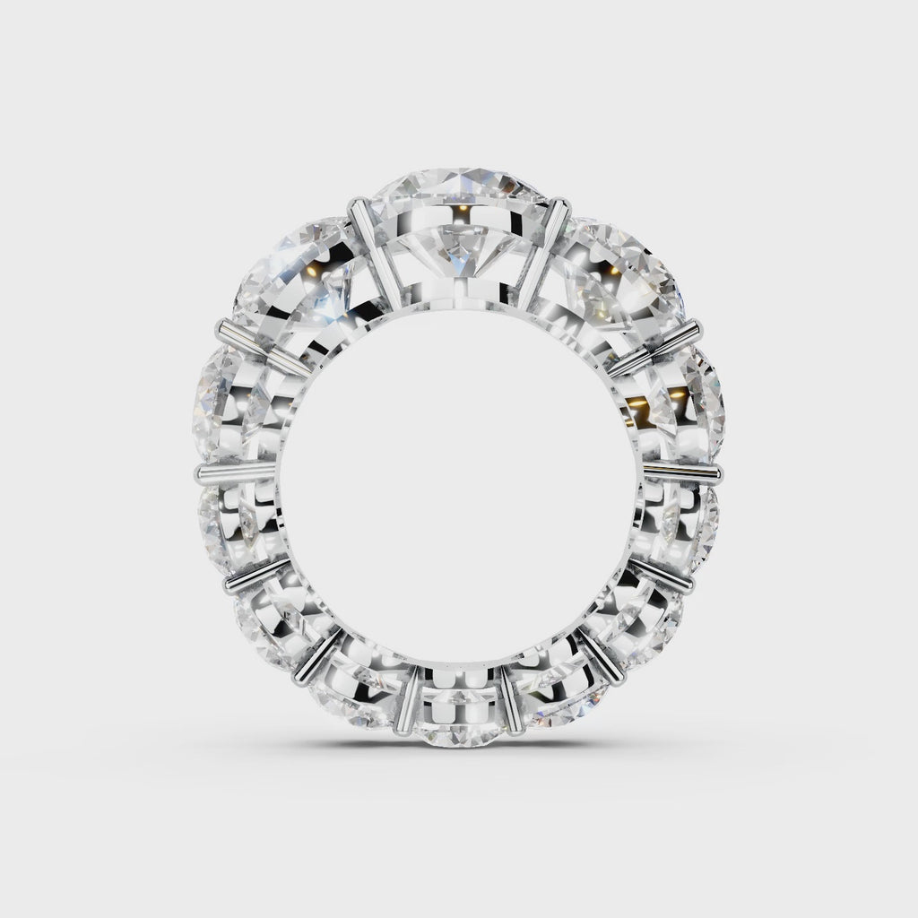 GIA 12.50ct D/VS1 Natural Diamond Soleternity™ Ring set in Platinum