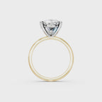 IGI 5.00ct Lab Grown Oval Diamond Solitaire Engagement Ring Platinum or 18ct Gold - The Montpellier Classic Oval