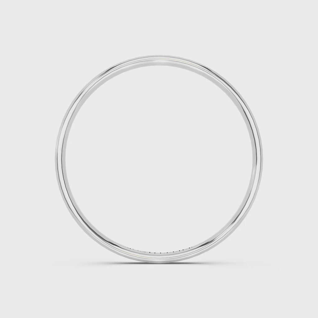 1.5mm Montpellier Fibonacci Wedding Band Platinum or 18ct Gold