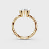 IGI 1.50ct Lab Grown Round Bezel Set Diamond Solitaire Engagement Ring Platinum or 18ct Gold