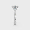 IGI 2.00ct Lab Grown Diamond Solitaire Engagement Ring - The Montpellier Classic 6 Claw