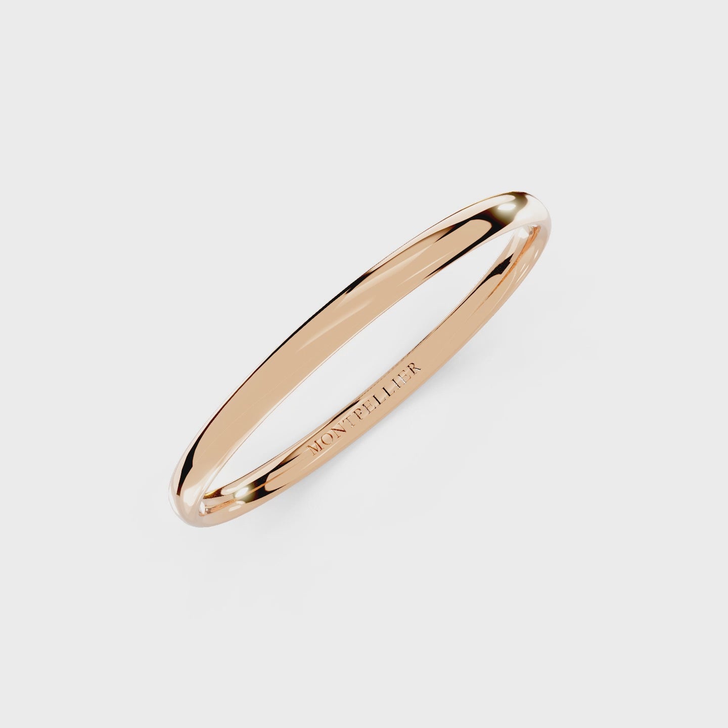 1.5mm Montpellier Fibonacci Wedding Band Platinum or 18ct Gold