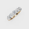 1.50ct Lab Grown 5 Stone Round Diamond Ring Platinum or 18ct Gold - The Montpellier Classic 5 Stone Ring