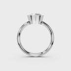 IGI 1.50ct Lab Grown Round Bezel Set Diamond Solitaire Engagement Ring Platinum or 18ct Gold