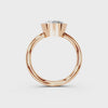 IGI 2.00ct Lab Grown Round Bezel Set Diamond Solitaire Engagement Ring Platinum or 18ct Gold