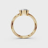 IGI 1.00ct Lab Grown Round Bezel Set Diamond Solitaire Engagement Ring Platinum or 18ct Gold