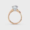 IGI 3.00ct Lab Grown Diamond Solitaire Engagement Ring - The Montpellier Tulip