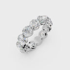 The Full Monty 6.50ct Lab Diamond Grown Eternity Ring Platinum or 18ct Gold