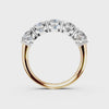 2.50ct Lab Grown 5 Stone Round Diamond Ring Platinum or 18ct Gold - The Montpellier Classic 5 Stone Ring