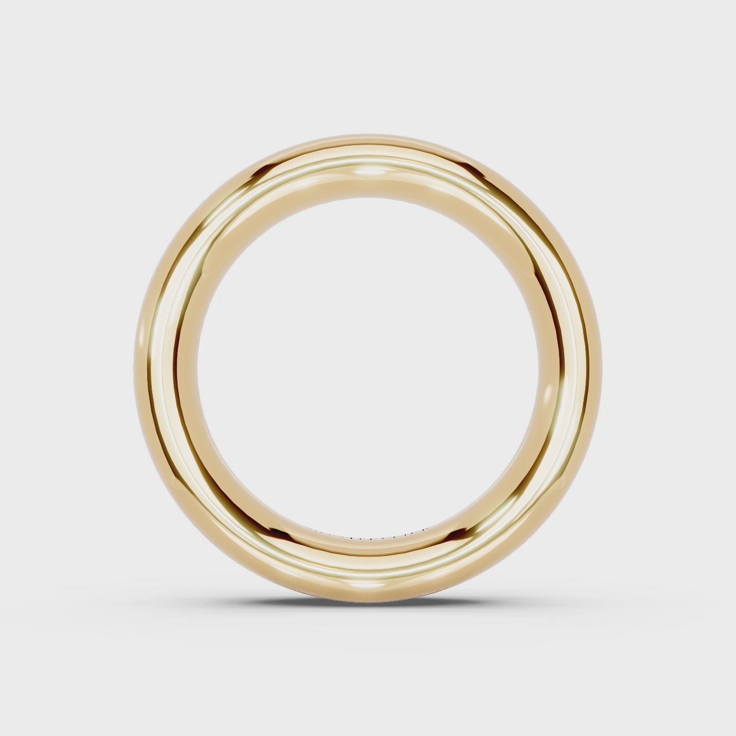 5.0mm Montpellier Fibonacci Wedding Band Platinum or 18ct Gold
