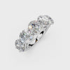 5.00ct Lab Grown 5 Stone Round Diamond Ring Platinum or 18ct Gold - The Montpellier Classic 5 Stone Ring