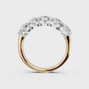 2.00ct Lab Grown 5 Stone Round Diamond Ring Platinum or 18ct Gold - The Montpellier Classic 5 Stone Ring
