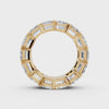 GIA 14.00ct D/VS1 Natural Diamond Colonnade™ Eternity Ring set in Platinum