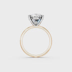 IGI 5.00ct Lab Grown Oval Diamond Solitaire Engagement Ring Platinum or 18ct Gold - The Montpellier Classic Oval