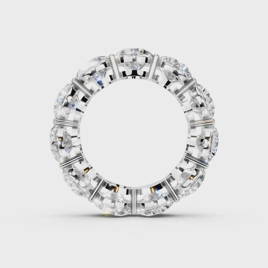 The Full Monty 11.00ct Lab Diamond Grown Eternity Ring Platinum or 18ct Gold