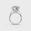 IGI 10.00ct Lab Grown Diamond Solitaire Engagement Ring - The Montpellier Tulip