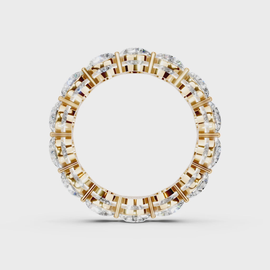 The Full Monty 5.50ct Lab Diamond Grown Eternity Ring Platinum or 18ct Gold