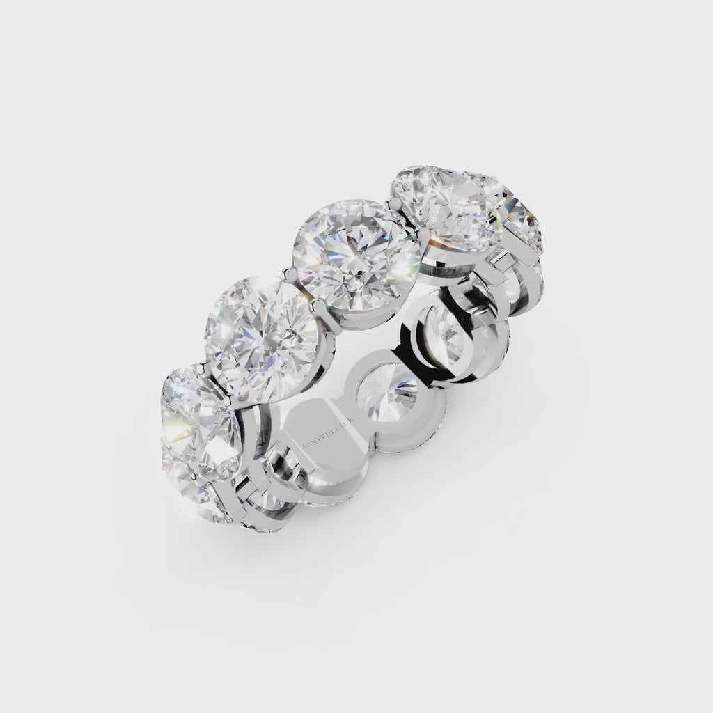 The Full Monty 11.00ct Lab Diamond Grown Eternity Ring Platinum or 18ct Gold