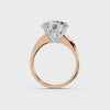 IGI 5.00ct Lab Grown Diamond Solitaire Engagement Ring - The Montpellier Tulip