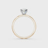 IGI 1.00ct Lab Grown Oval Diamond Solitaire Engagement Ring Platinum or 18ct Gold - The Montpellier Classic Oval