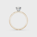 IGI 1.00ct Lab Grown Oval Diamond Solitaire Engagement Ring Platinum or 18ct Gold - The Montpellier Classic Oval