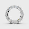 GIA 14.00ct D/VS1 Natural Diamond Colonnade™ Eternity Ring set in Platinum