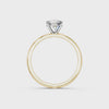 IGI 1.00ct Lab Grown Oval Diamond Solitaire Engagement Ring Platinum or 18ct Gold - The Montpellier Classic Oval