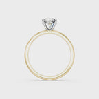 IGI 1.00ct Lab Grown Oval Diamond Solitaire Engagement Ring Platinum or 18ct Gold - The Montpellier Classic Oval