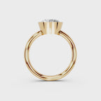 IGI 2.00ct Lab Grown Round Bezel Set Diamond Solitaire Engagement Ring Platinum or 18ct Gold