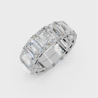 GIA 14.00ct D/VS1 Natural Diamond Colonnade™ Eternity Ring set in Platinum